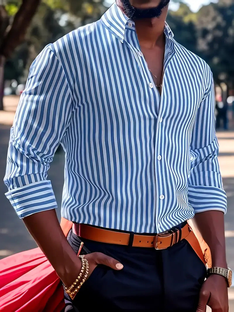 Stripe Long Sleeve Shirt