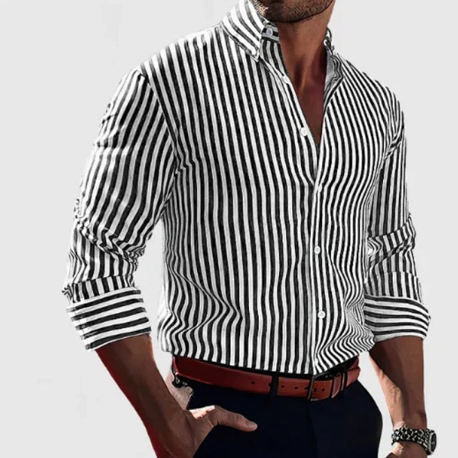 Stripe Long Sleeve Shirt