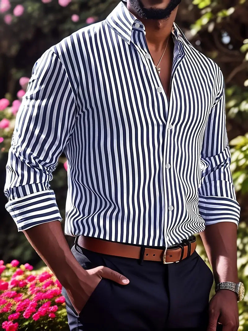 Stripe Long Sleeve Shirt