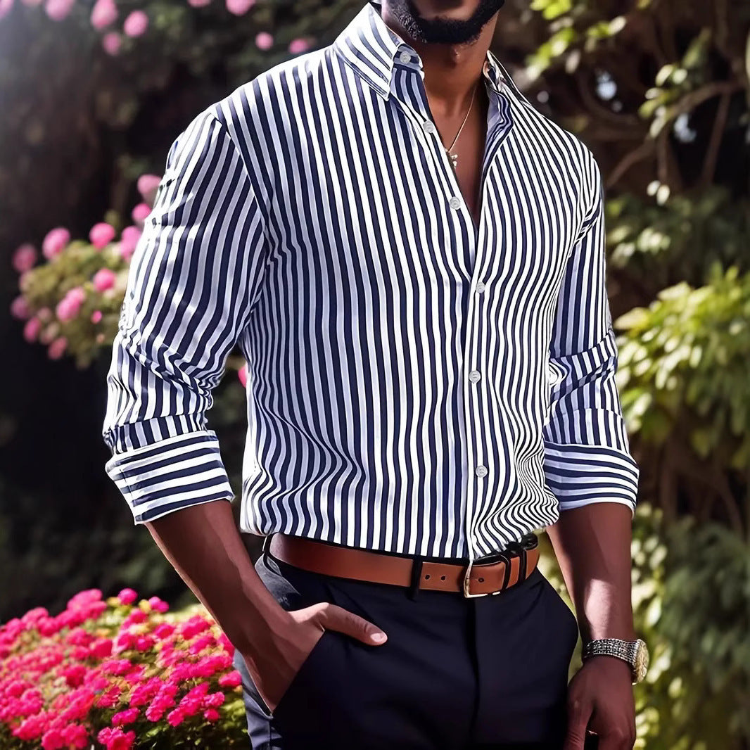 Stripe Long Sleeve Shirt