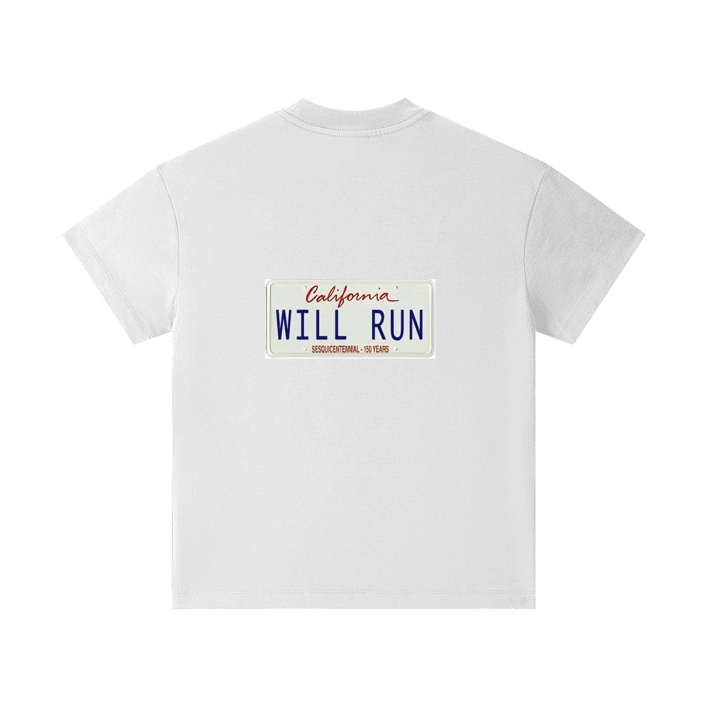 "WILL RUN" License Plate Youth Tee