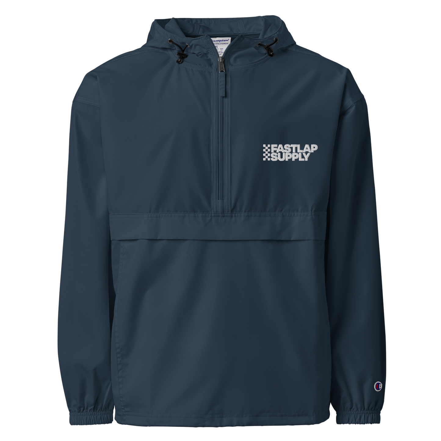 FastLap Supply - Embroidered Champion Packable Jacket