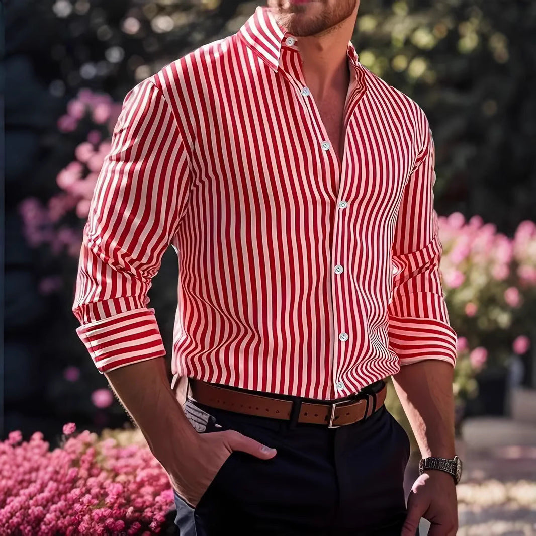 Stripe Long Sleeve Shirt
