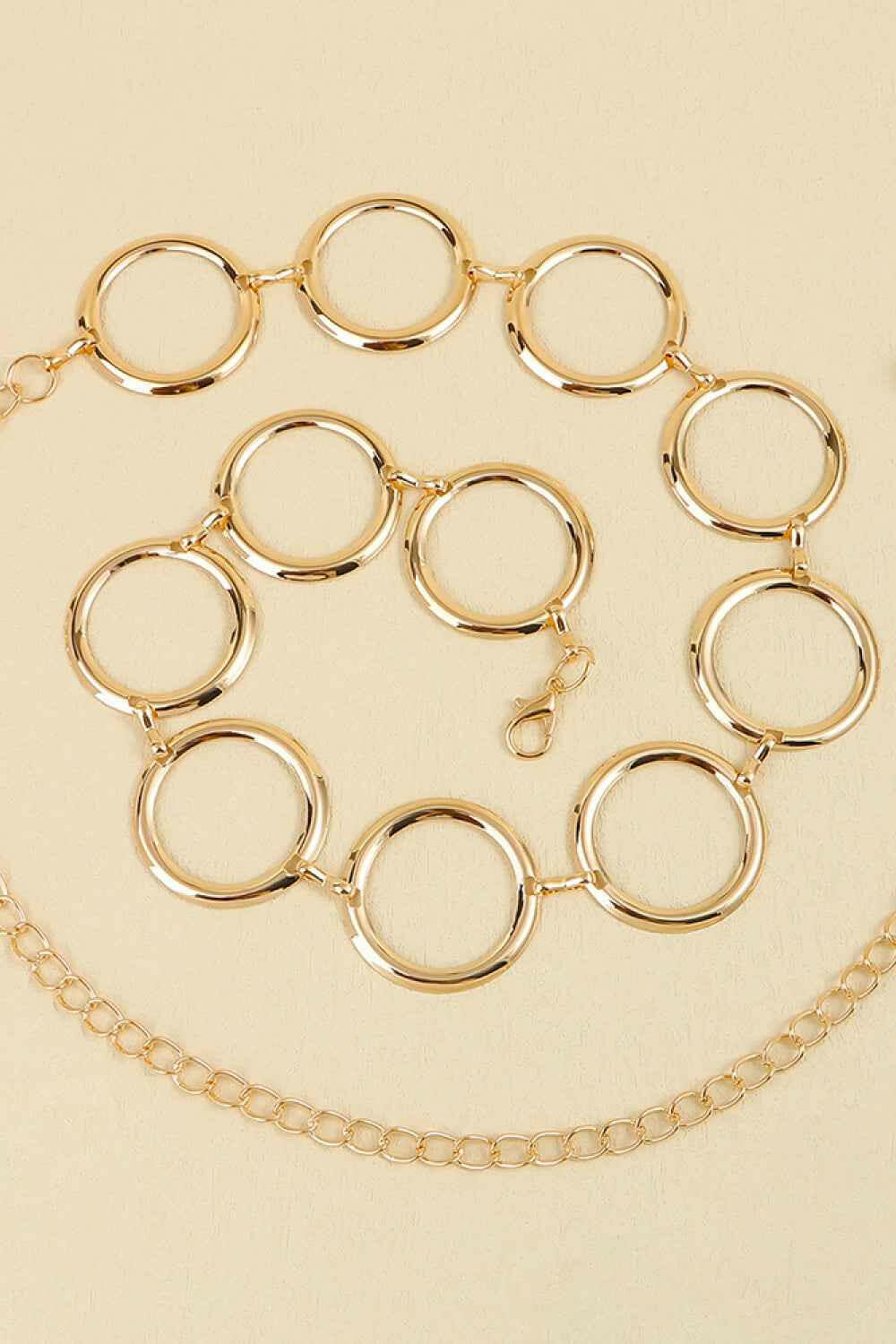Circle Ring Chain Belt