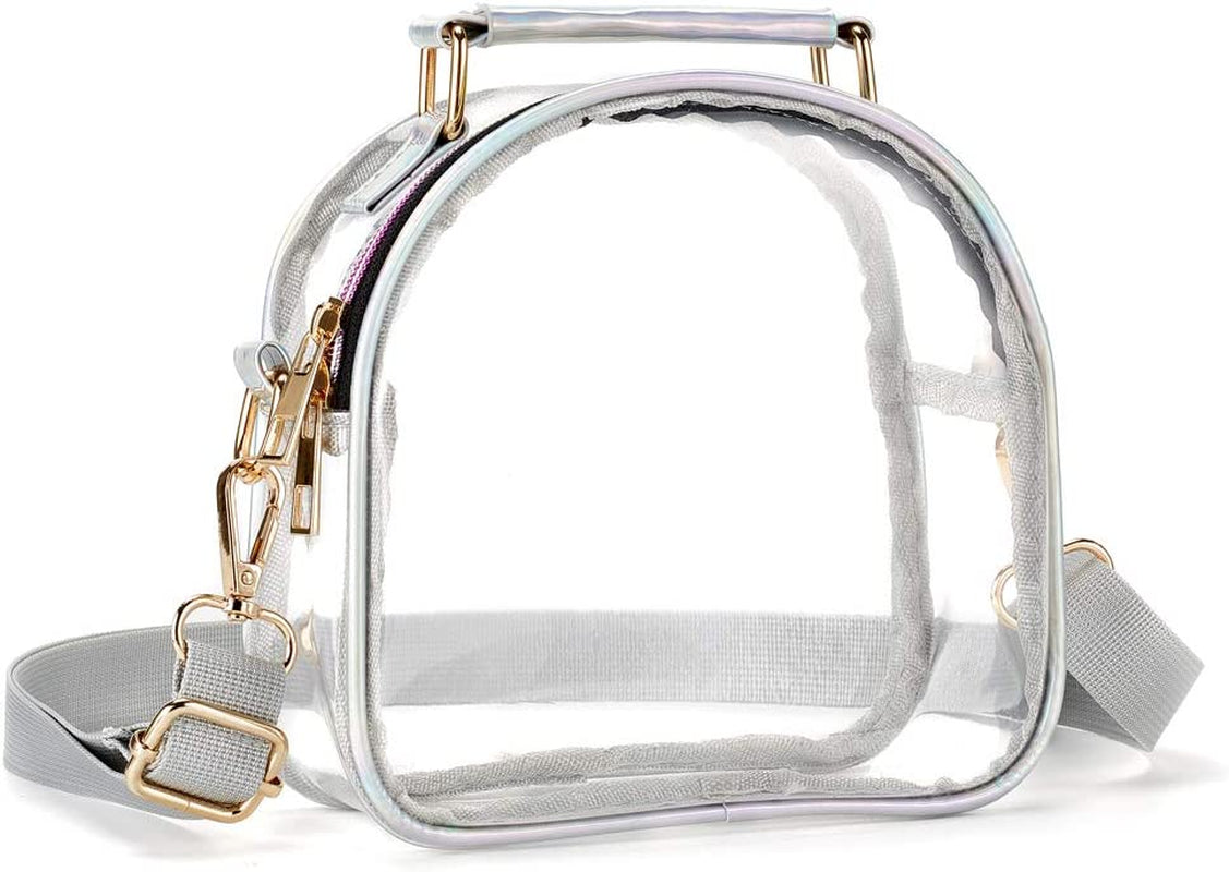 COROMAY Clear Purse for Women, Clear Bag Stadium Approved, Transparent Crossbody Bag