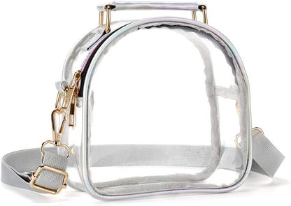 COROMAY Clear Purse for Women, Clear Bag Stadium Approved, Transparent Crossbody Bag