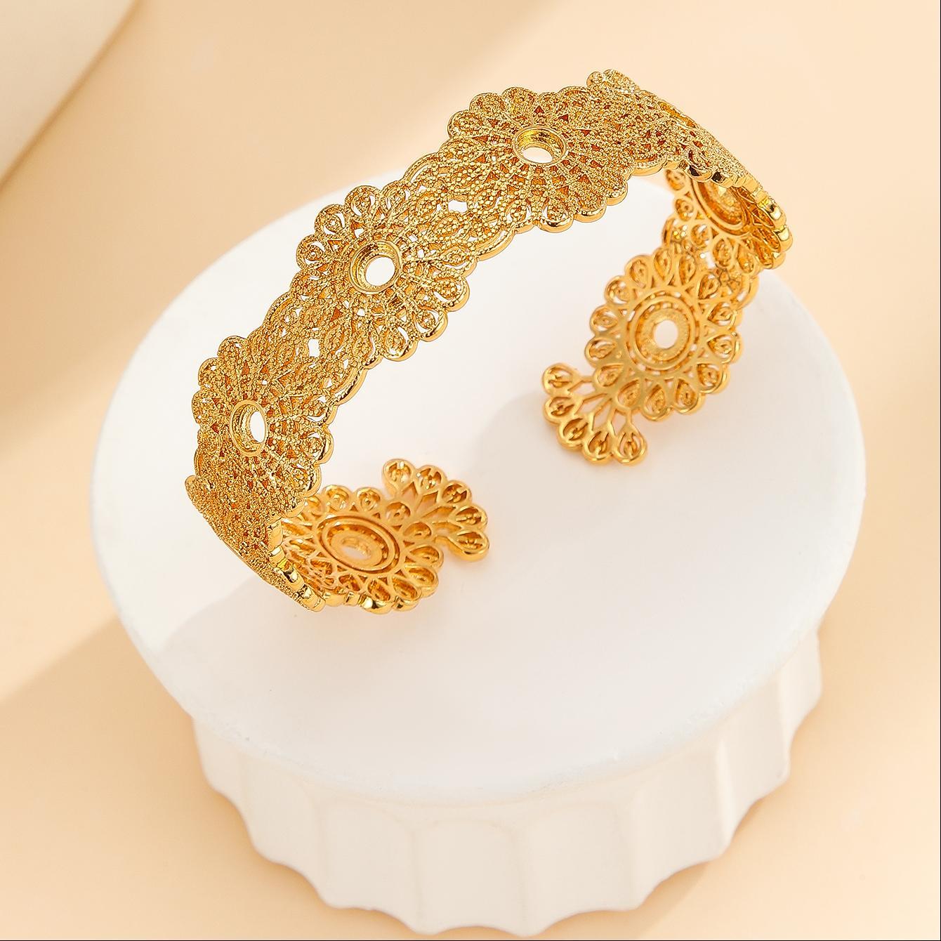 1pcs Luxury Style Gold Bracelet