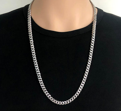 Men's Trendy High Street Jewelry Titanium Steel Necklace