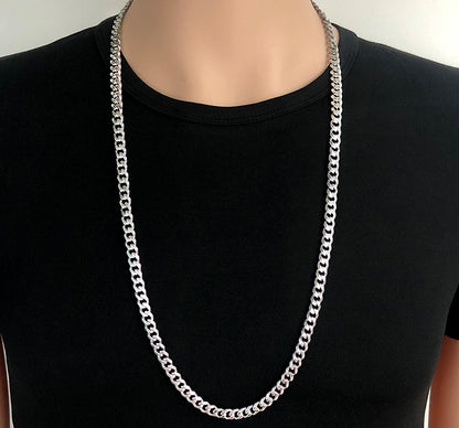 Men's Trendy High Street Jewelry Titanium Steel Necklace