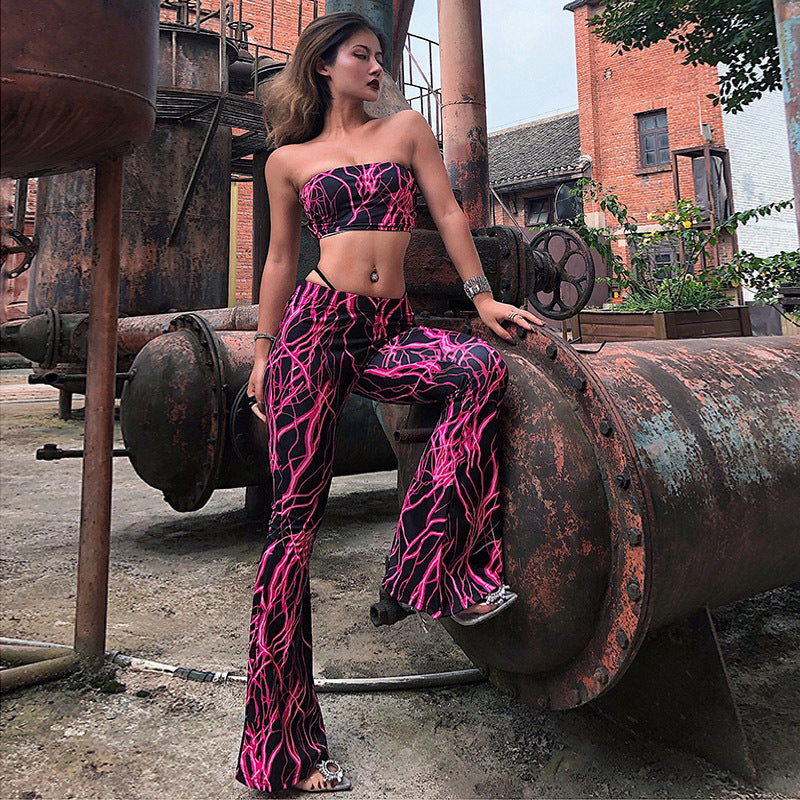 Printed street  suit