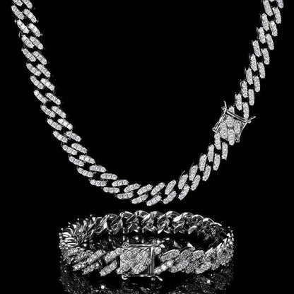 Zircon Cuban Chain