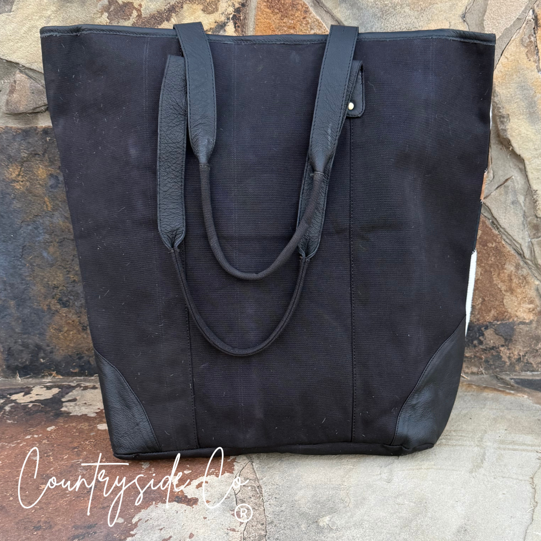 Cora Cowhide Weekender Travel Bag