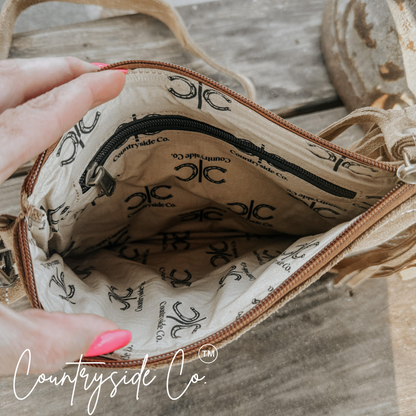 Becca Suede Leather Purse