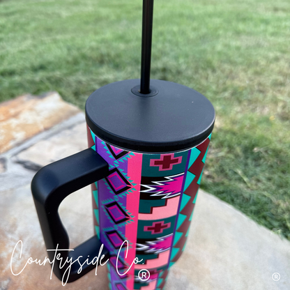 Aztec 40oz Insulated Tumbler Cup