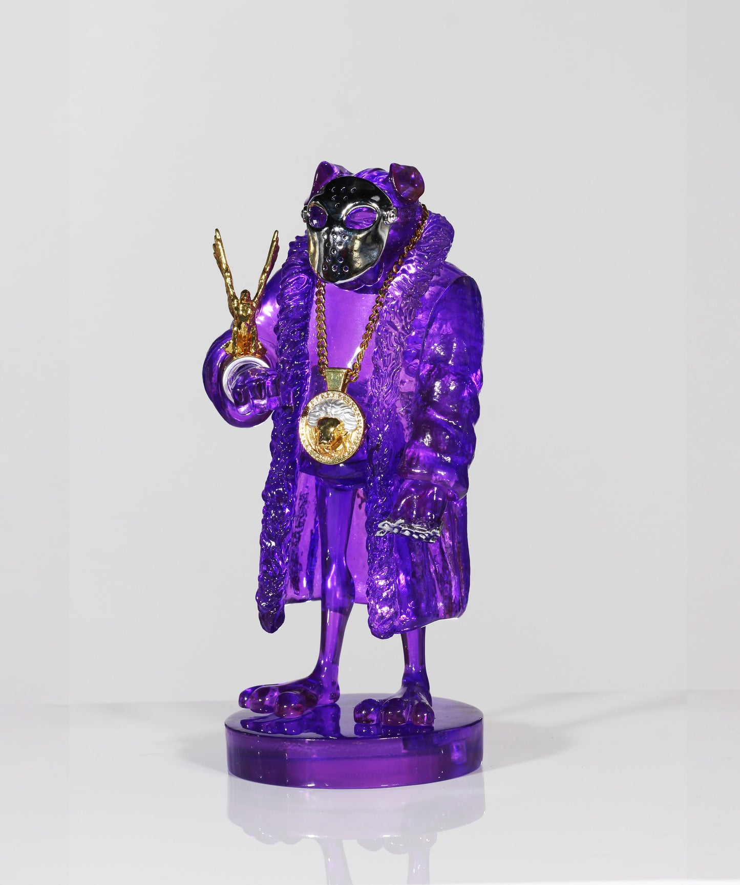 Concrete Jungle x Ghostface Killah- GhostFrank- Translucent Purple