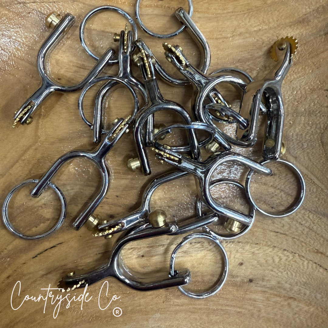 Classic Western Spur Keychain