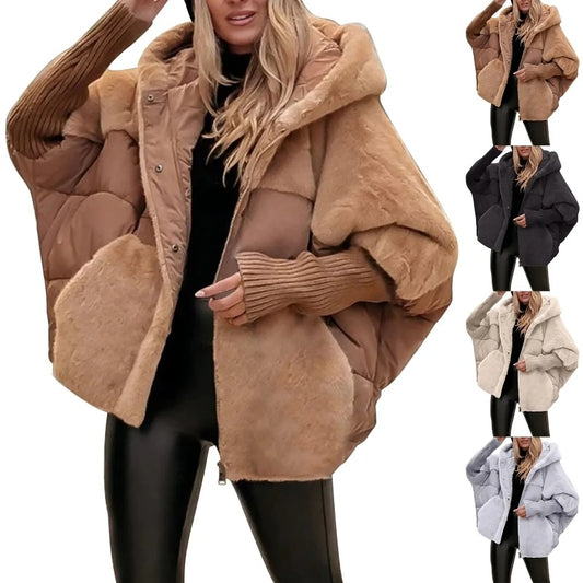 Stylish Women's Faux Fur Coat - Loose and Comfortable Winter Wear