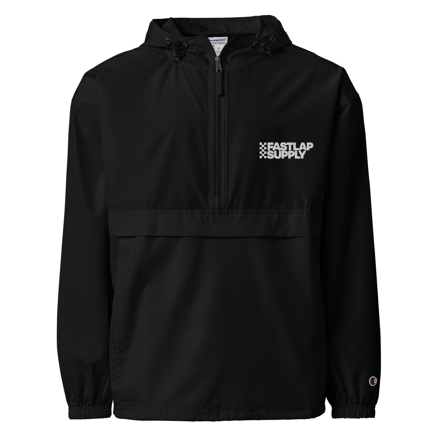 FastLap Supply - Embroidered Champion Packable Jacket