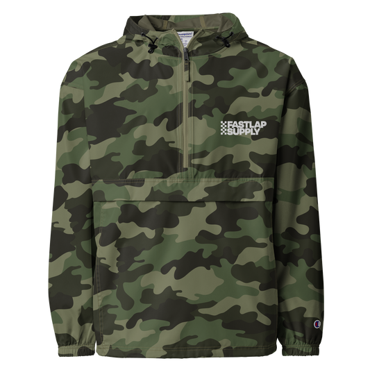 FastLap Supply - Embroidered Champion Packable Jacket