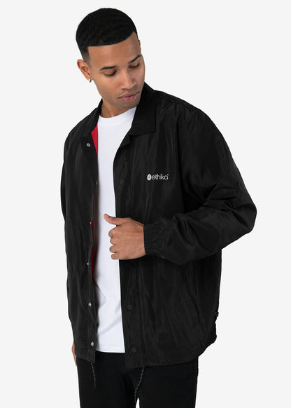 Black | Mens Coach Jacket