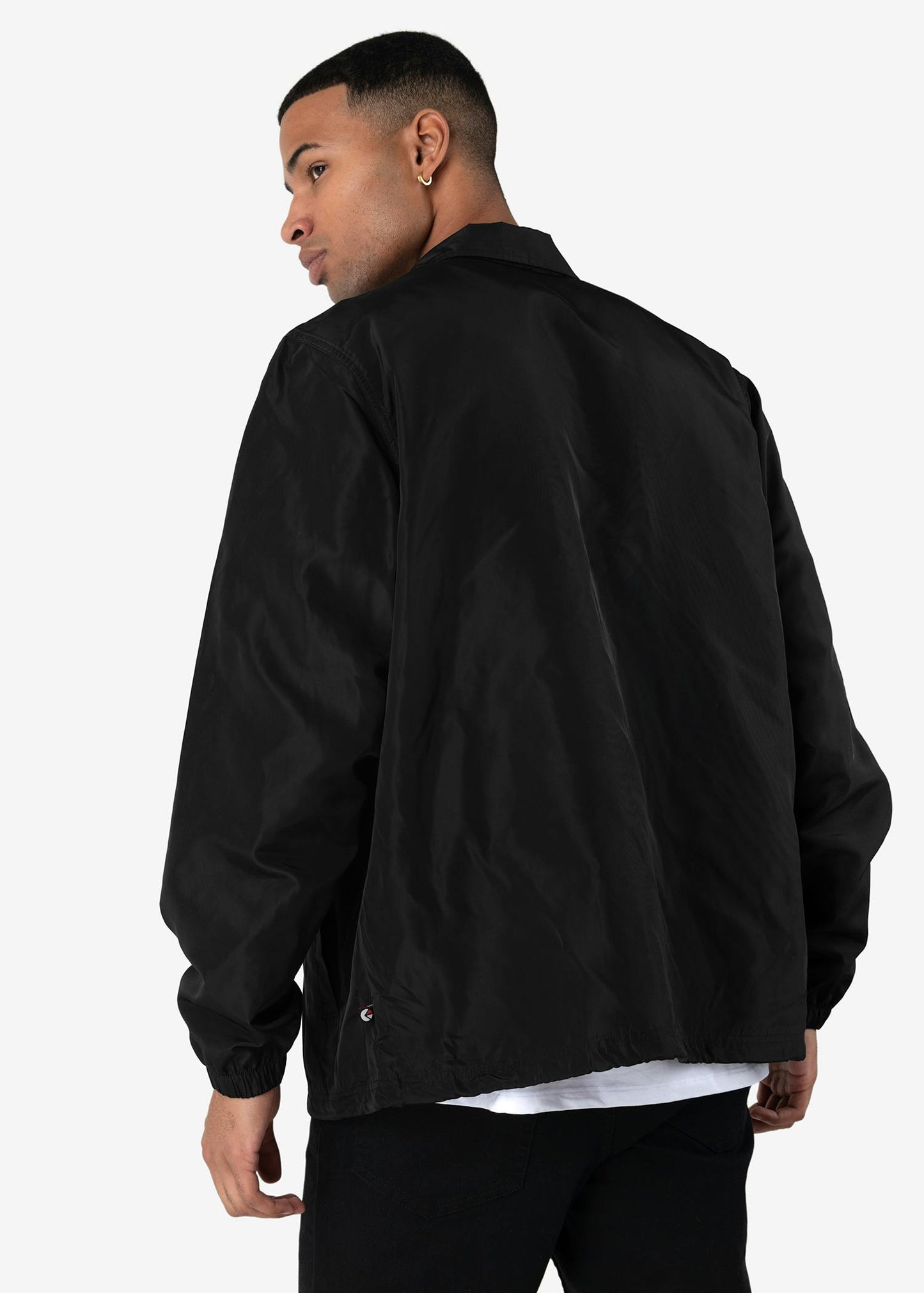 Black | Mens Coach Jacket