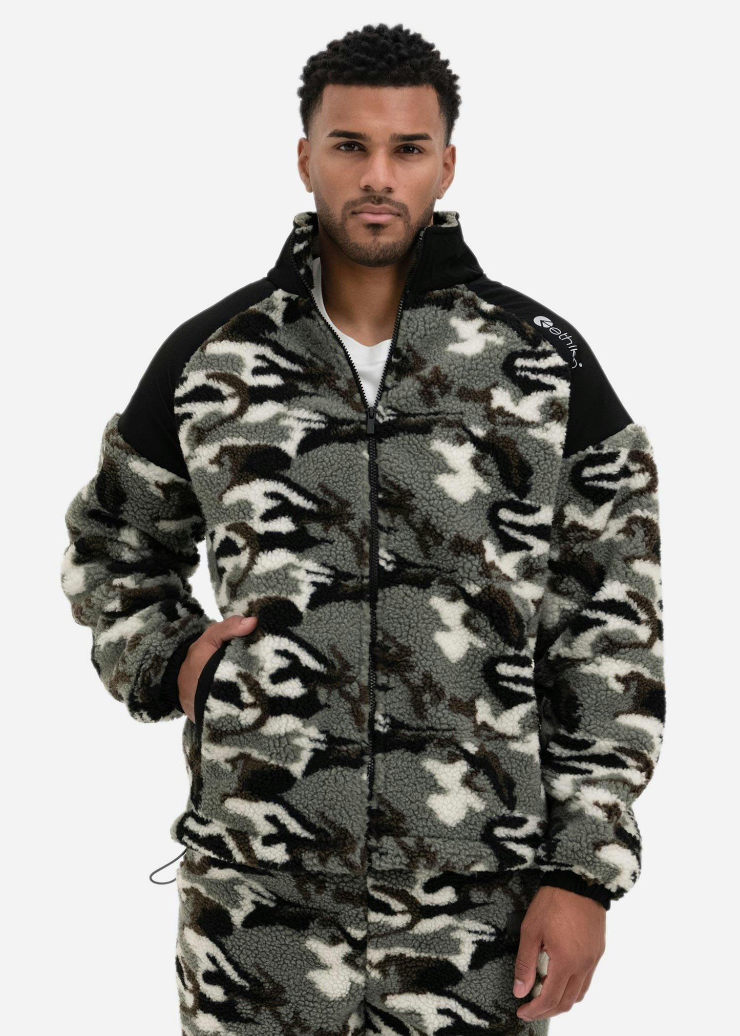 Cookie Camo | Mens Sherpa Jacket