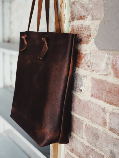 The Knotty Brown Tote