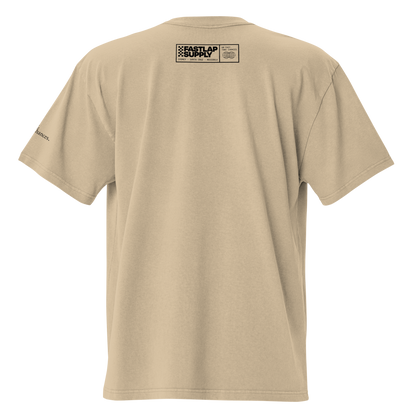 Checkers - oversized faded t-shirt