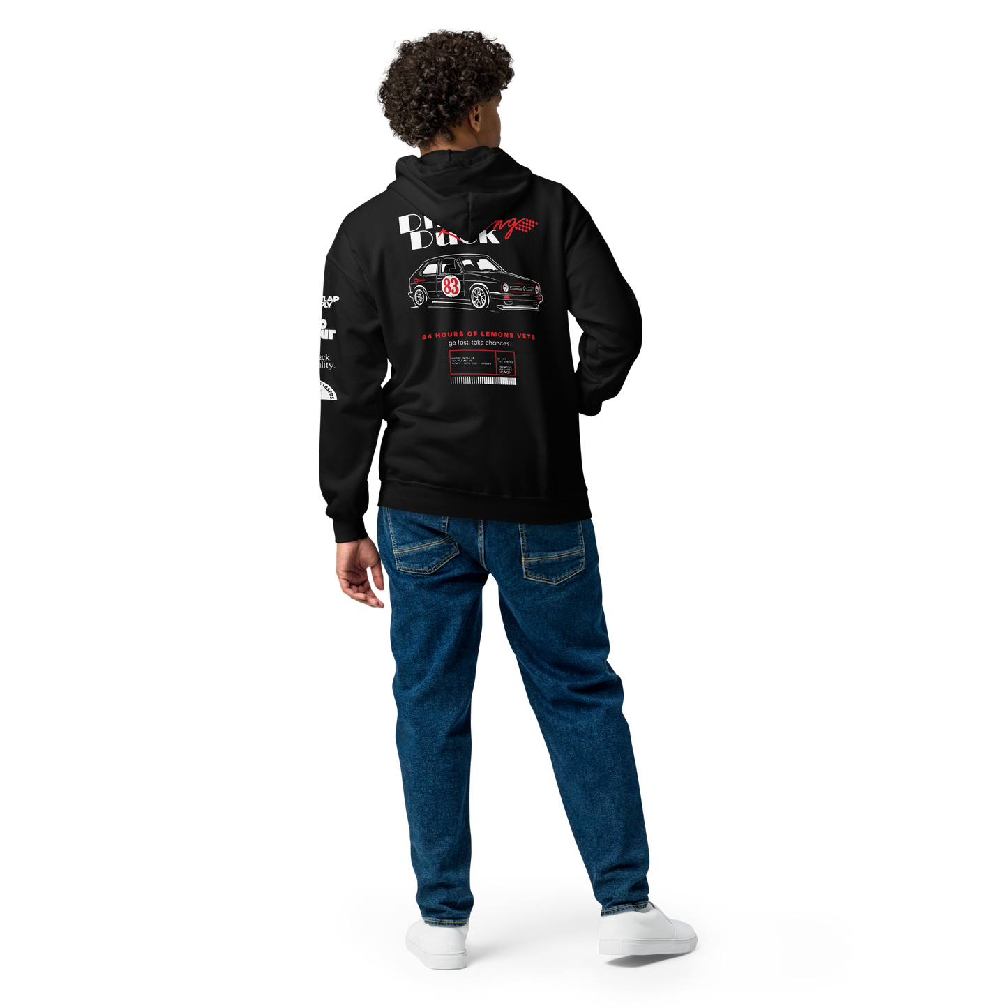 Dirty Duck Racing - Heavyweight Zip Hoodie